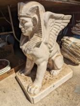 Egyptian Sphinx Entryway Statue