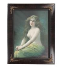Angelo Asti (1847-1903) Framed Print Of Woman