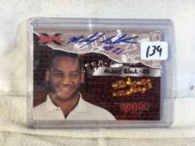 Collector Topps XFL Authentic Autograph Michael Black Trading Card Signed