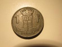 1941 (WWII) Occupied Belgium 1 Franc