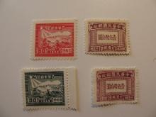 4 China Unused  Stamp(s)