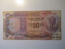Foreign Currency: India 50 Rupees