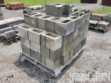 MISC Cinder Blocks, Pallet of