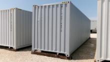 2024 SEA SHIPPING CONTAINER,  NEW/ONE TRIP, 40', SIDE & END DOORS, AS IS WH