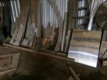 **LARGE LOT** ALL METAL SCRAP SOUTH EAST BAY/S.E. CORNER OR BUILDING #1,  F