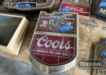 COORS LIGHTED DECOR
