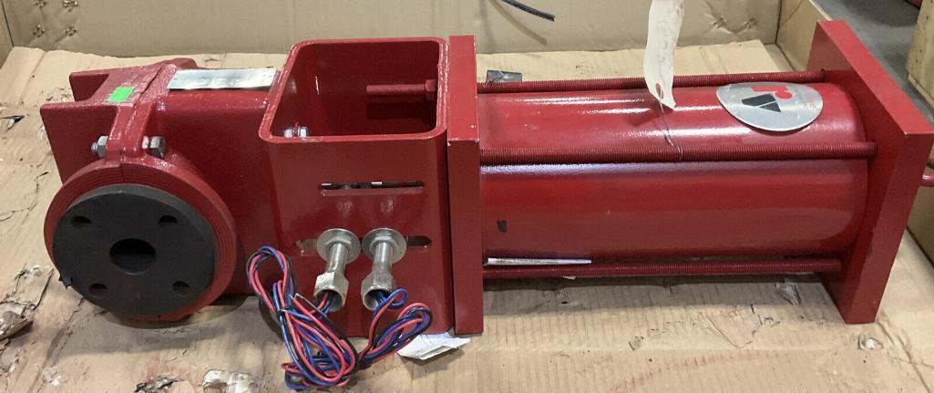 RED VALVE 5200 09-3002 PNEUMATICALLY ACTUATED CONTROL PINCH VALVE