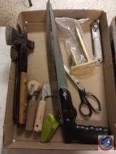 Saws, scissors, and hatchets