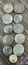 (11) Ancient Roman coins