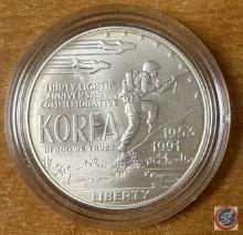 38th Anniversary Commemorative Korea One Dollar Coin