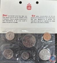 1976 Canadian Uncirculated coin set
