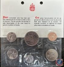 1977 Canadian Uncirculated coin set