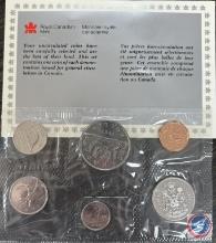 1987 Canadian Uncirculated coin set