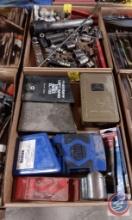 (2) Boxes of Tools: Sockets and Drill Bits