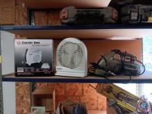 Heater, Fan, and Sidewinder Vacuum