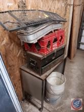 Front Grill, Supplies, and Shelf