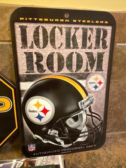 Group of Pittsburgh Steelers Items
