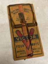 Vintage Victor Animal Trap