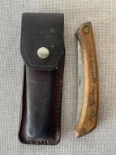 Chicago Cutlery Knife with Leather Sheath