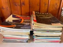 Group of Vintage Aviation Related Magazines