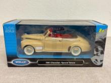 Welly Die Cast 1941 Chevrolet Special Deluxe Car