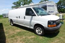 #803 2006 CHEVY VAN WITH HYDRA MASTER CARPET CLEANING SYSTEM 59998 MILES AM