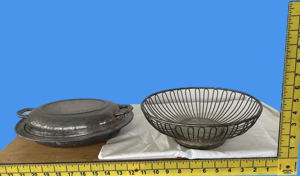 Assorted Silverplate Serving