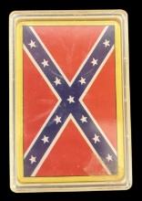 Unopened Confederate Flag Playing Cards With Case