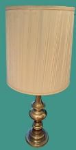 Brass Table Lamp - 33 1-2” H to Top of Finial