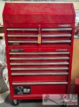 Rolling Husky Tool Box with Tools