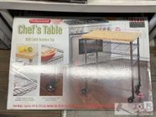 NEW!!! Professional Chef?s Table