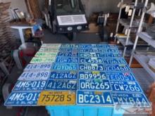 37 License Plates