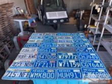 72 Nevada License Plates