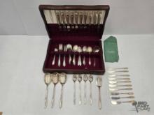 (71) Piece Virginian Onside Sterling Silver Silverware Set