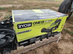 Ryobi 16" 18V Cordless Lawn Mower, Group of Radiator Cooling Fans