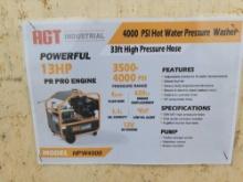 2024 Unused Agrotk HPW4000 13HP 4000 PSI Hot-Water Pressure Washer
