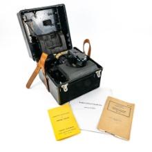 WWII USAAF AN-5851 Bendix Bubble Sextant In Case