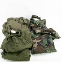 3 US Military Flight Suits/Coveralls