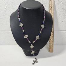 “Celtic Prayer “ Handmade Necklace and Earrings