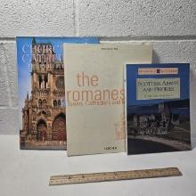 Lot of Castles and Abbeys Architecture Books