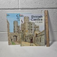 Lot of 2 Castles Coloring Books