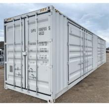 (1087)40' HC CONTAINER W/ 2 SIDE DOORS