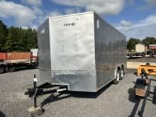 (877)2023 CARRY-ON 8.5 X 16 ENCLOSED TRAILER