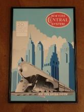 NY Central poster