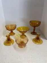 Amber Glassware lot