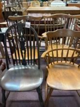 Four miscellaneous chairs