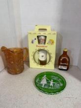 Imperial picture with original tech, Royal Dalton bunnykins dish set, hand painted Mother?s Day