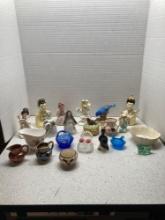 Pie bird, ceramic figurines, hen on nest and much more