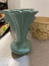 Lot of small vintage planters and vases