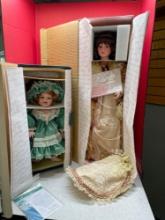 Two dolls New in box
